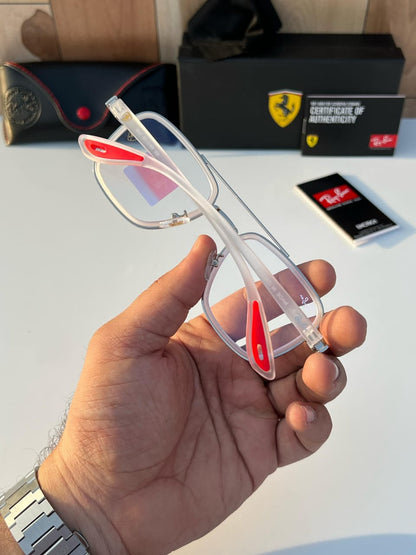 Rayban transparent sunglasses