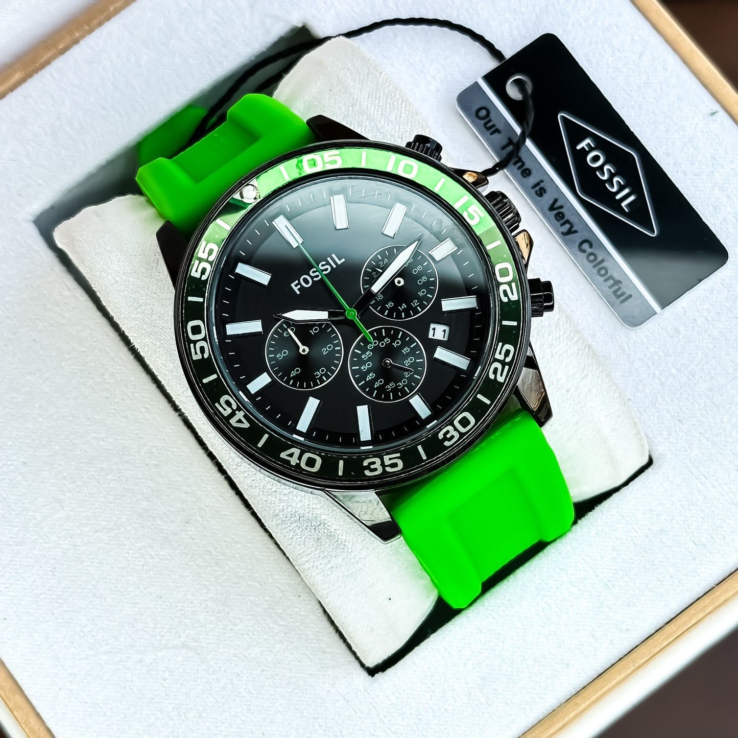 Amazing Fsl Chronograph Movement watch - AmazingBaba