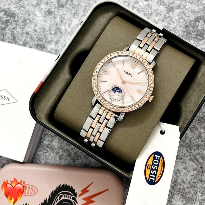 Jacqueline sun moon Phase luxury watch - AmazingBaba