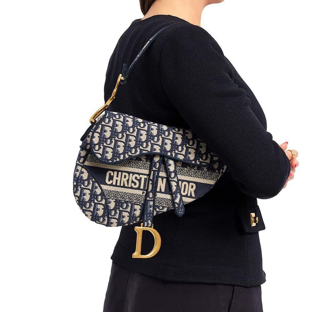 Luxury dior saddle bag