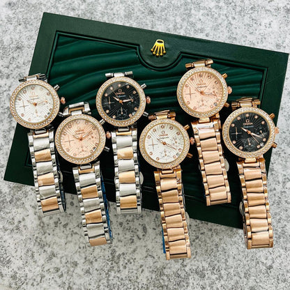 Amazing omg ladymatic luxury watch