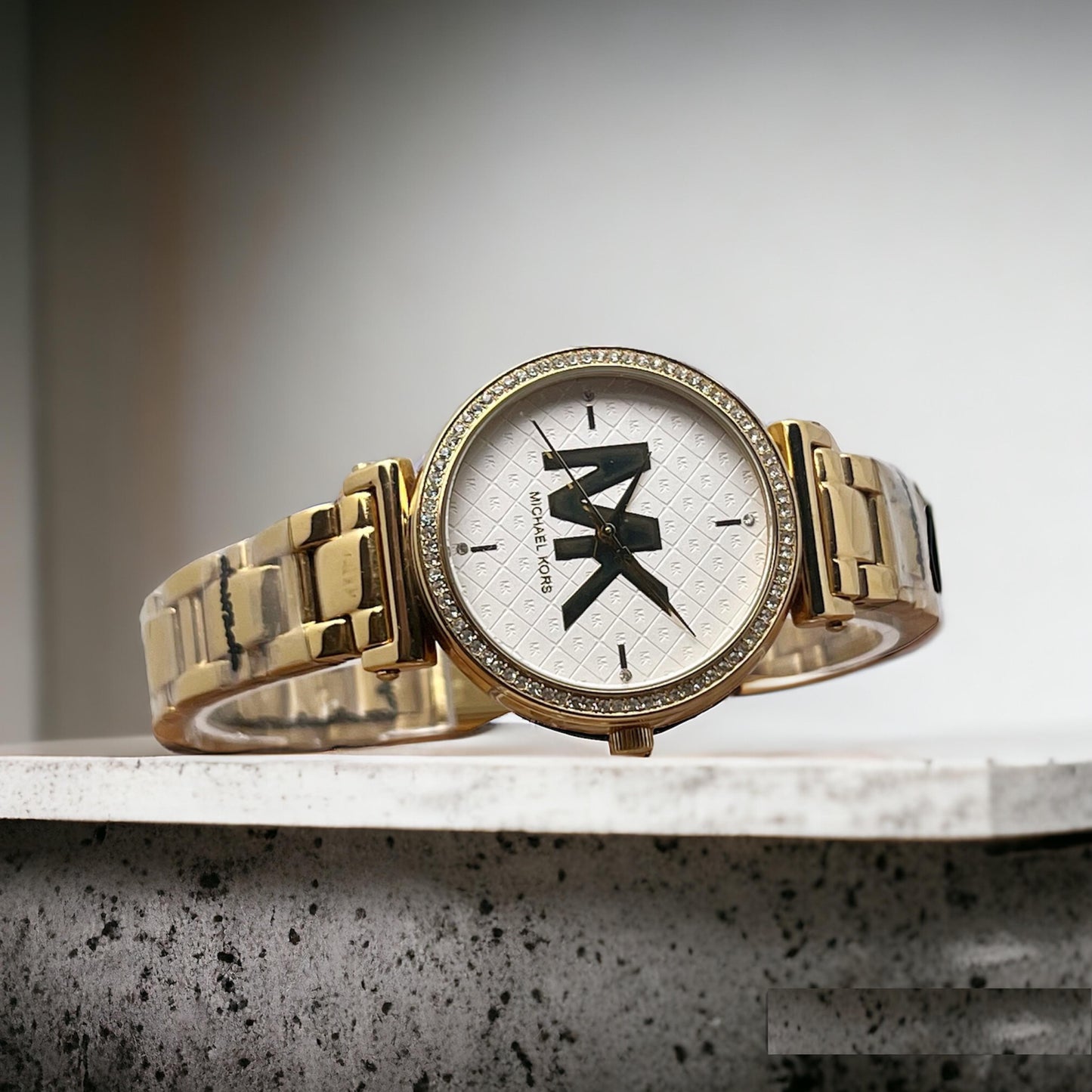 Mk Premium cute white girls watch - AmazingBaba