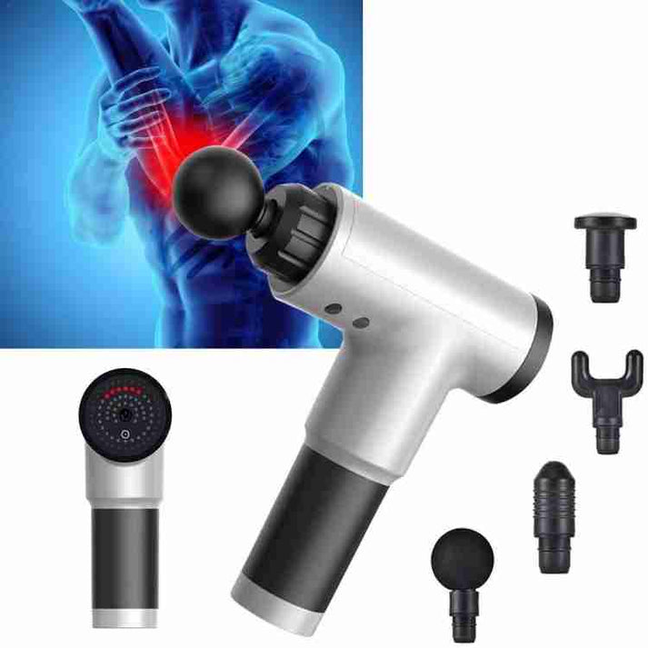 Fascial Gun Rechargeable Handheld 6 Speeds - AmazingBaba