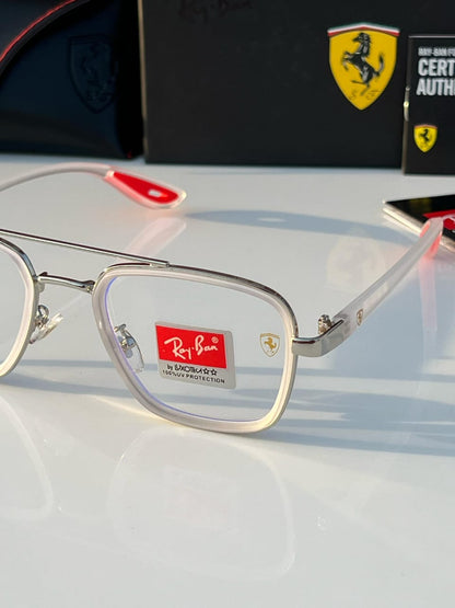 Rayban transparent sunglasses