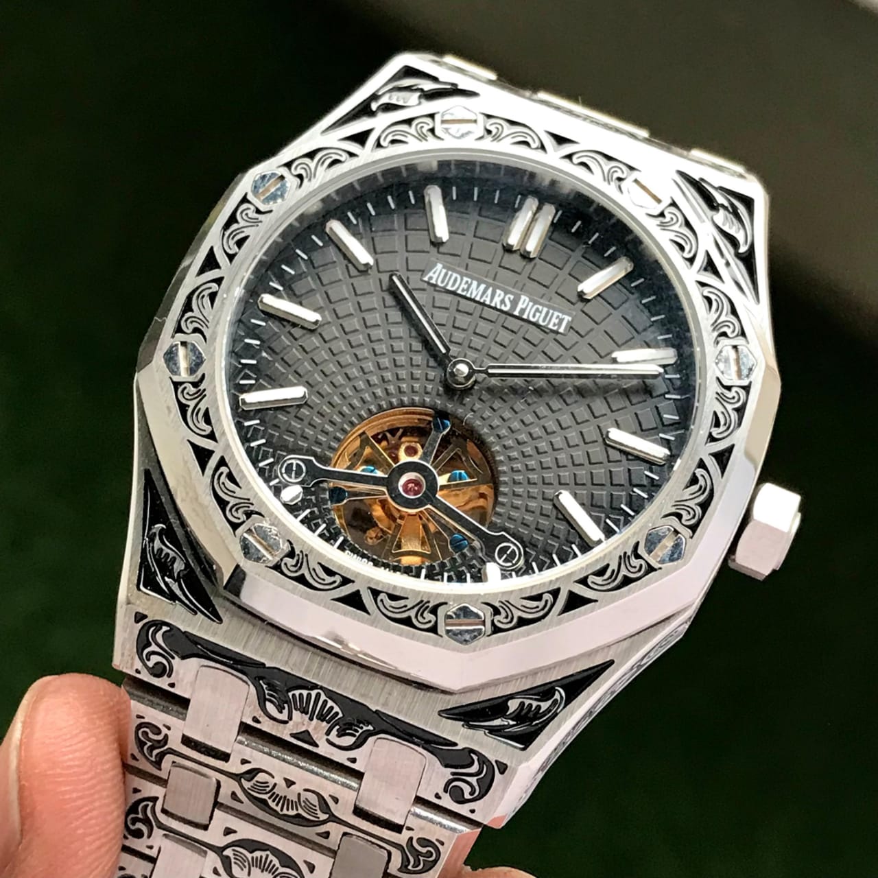 Amazing Double Balance Wheel Openworked watch - AmazingBaba