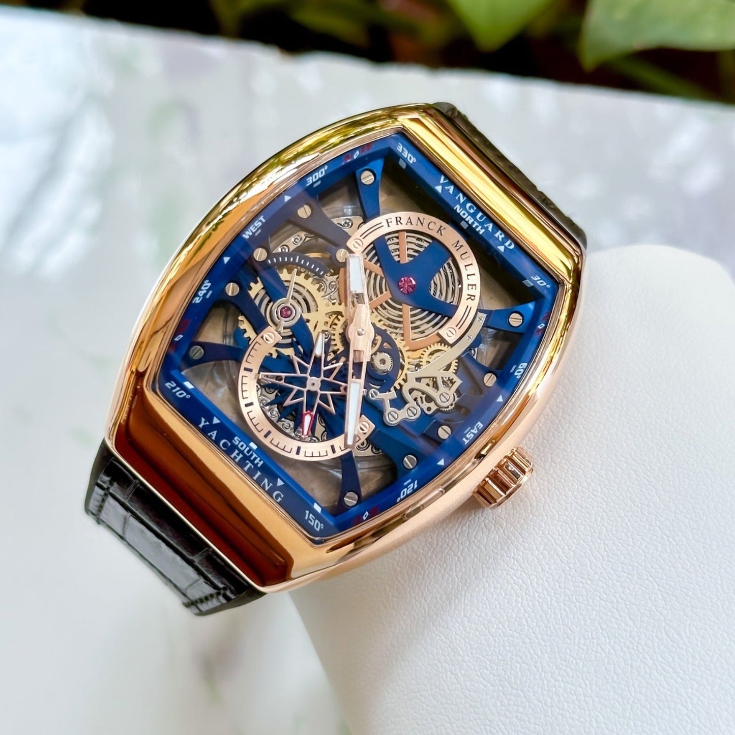 Amazing fm vanguard Skelton watch