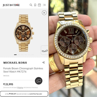 Amazing fashionable MK classic women watch