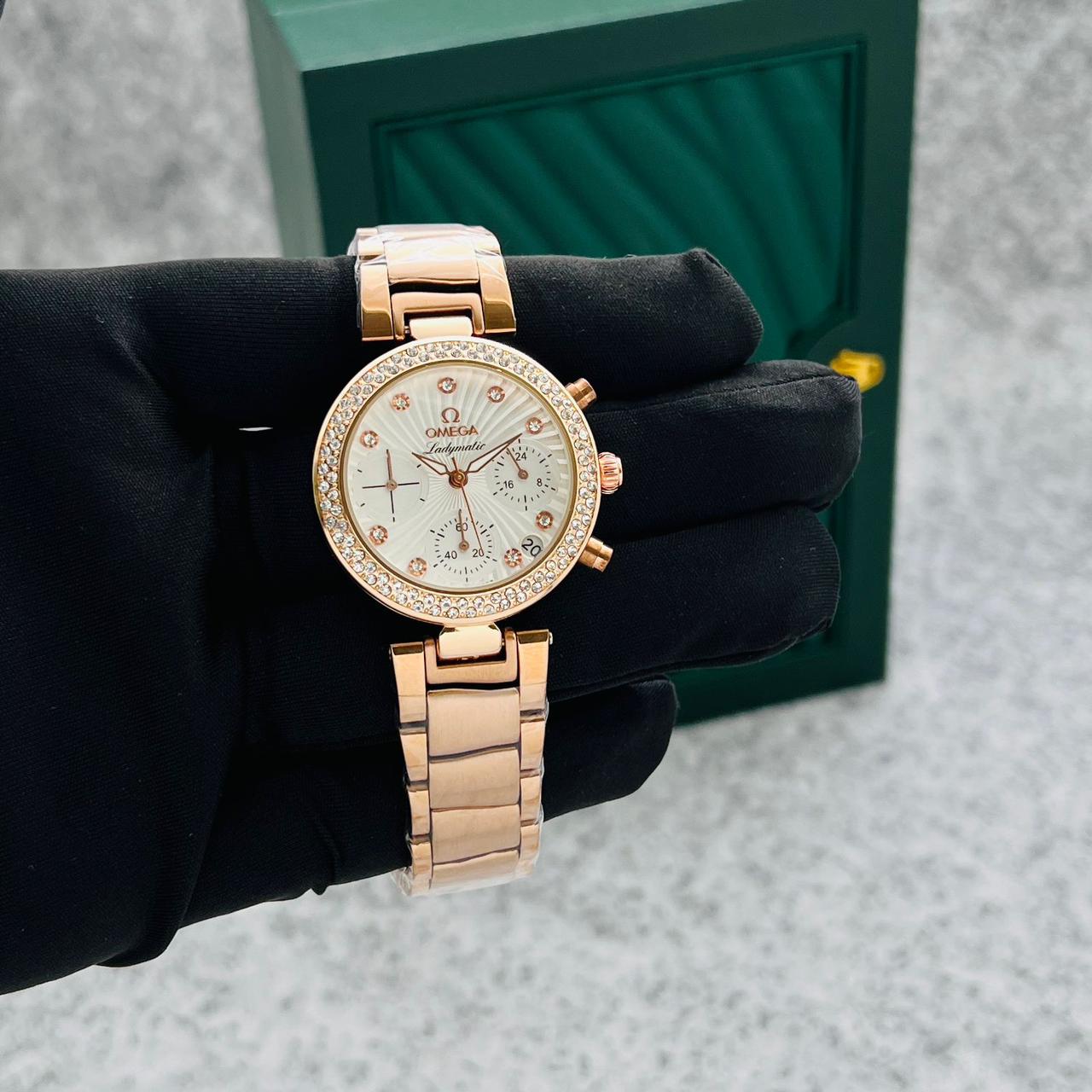 Amazing omg ladymatic luxury watch