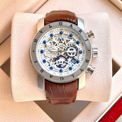 Bgari premium heavy Quality Luxury Watch - AmazingBaba