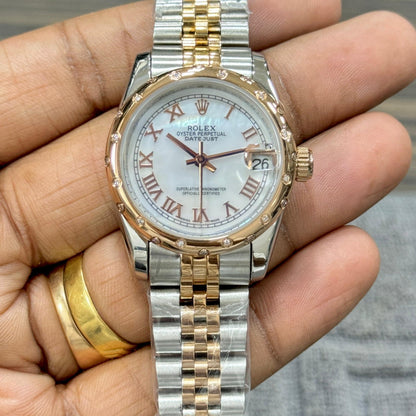 Amazing rlx date just lady watch