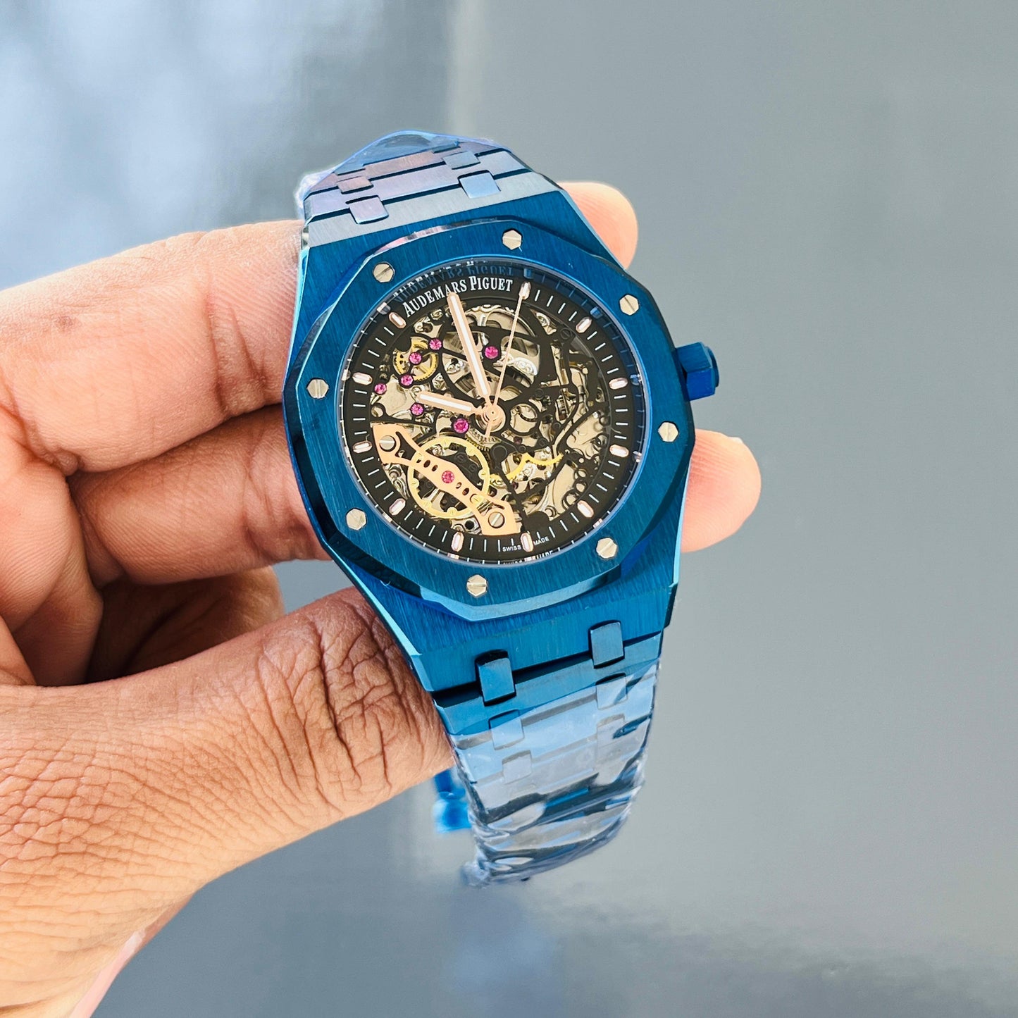 Men's Royal Oak Skeleton Automatic Watch
