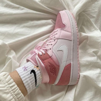 Air high digital pink shoes - AmazingBaba