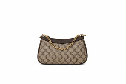 GG Monogram Mini Shoulder Bag in Canvas & Leather Trim