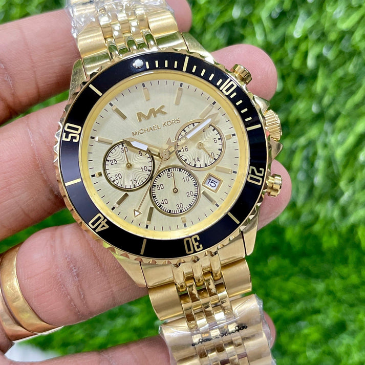 MK golden watch - AmazingBaba