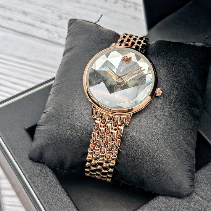 Swrvski premium luxury watch - AmazingBaba