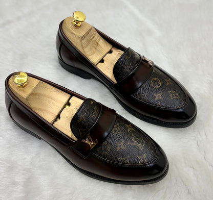 Lv premium unisex luxury loafers shoes