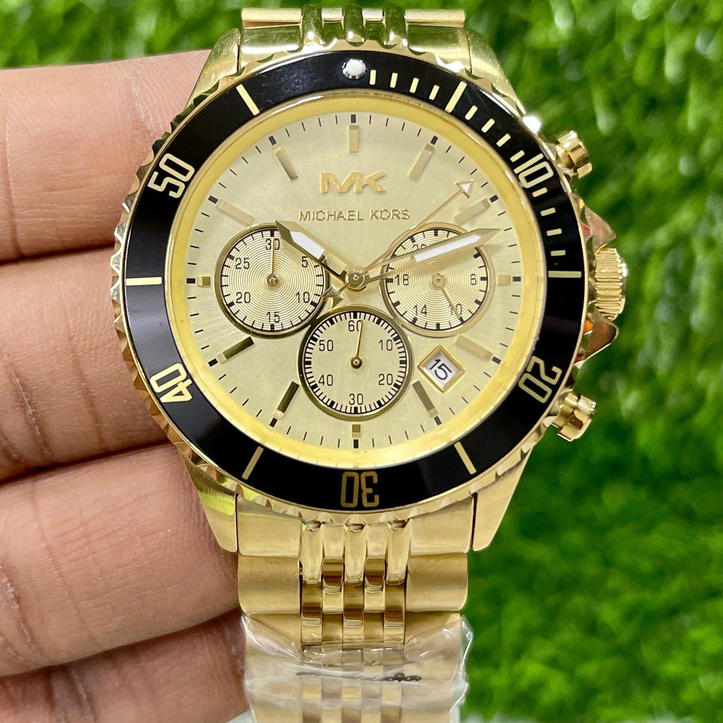 MK golden watch - AmazingBaba
