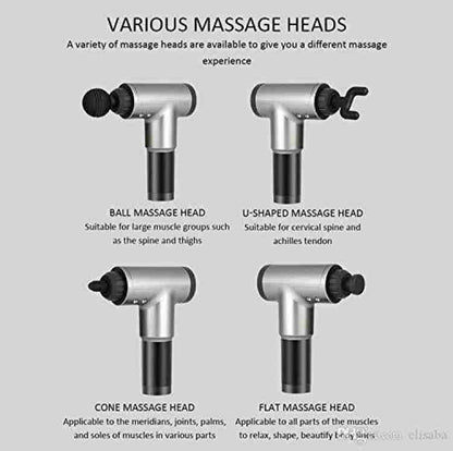 Fascial Gun Rechargeable Handheld 6 Speeds - AmazingBaba