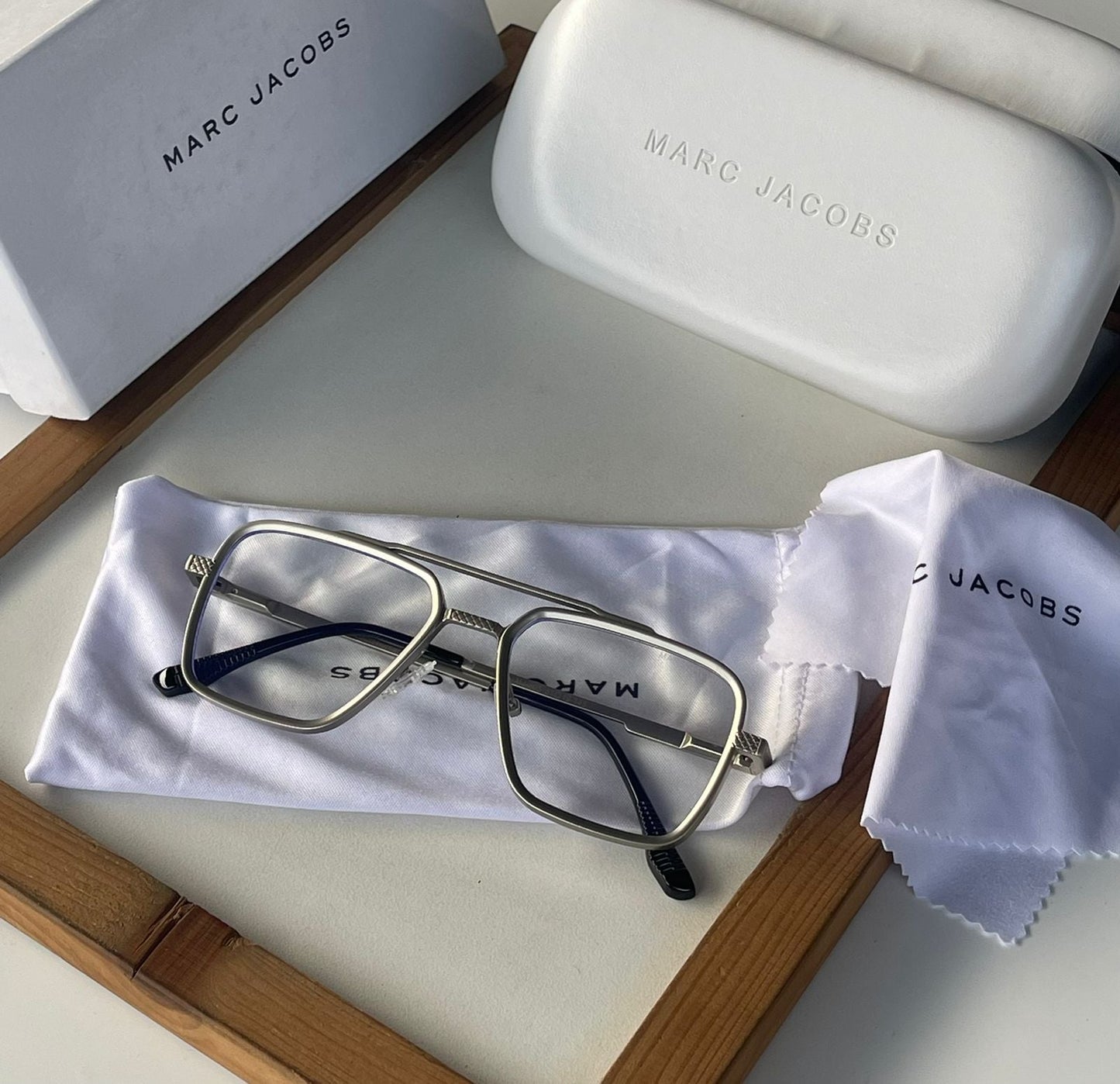 MARC JACOBS Transparent Lens Sunglasses – Unisex