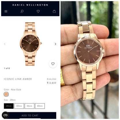 Dw iconic classic watch - AmazingBaba
