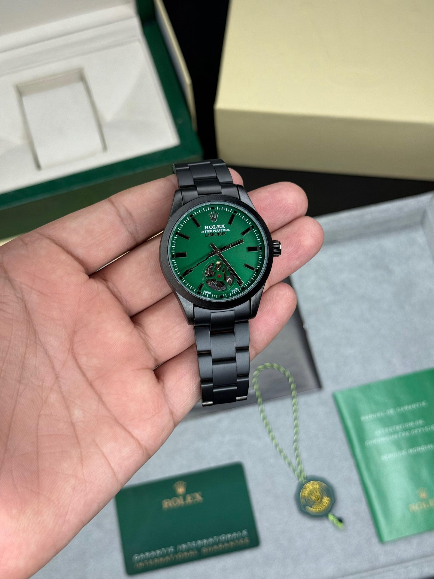 Rolex Milgauss modified by Label Noir