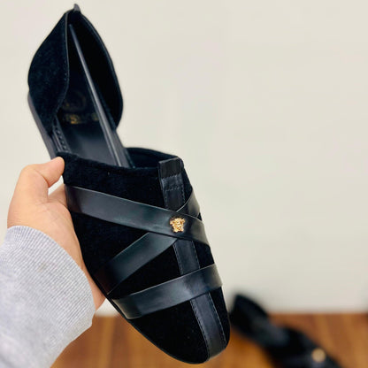 Criss Cross Slip-On Sandals - AmazingBaba