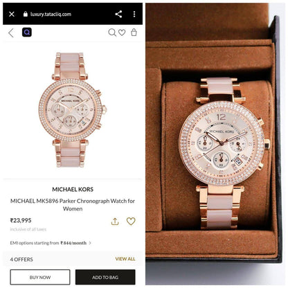 MK premium luxury classic watch - AmazingBaba