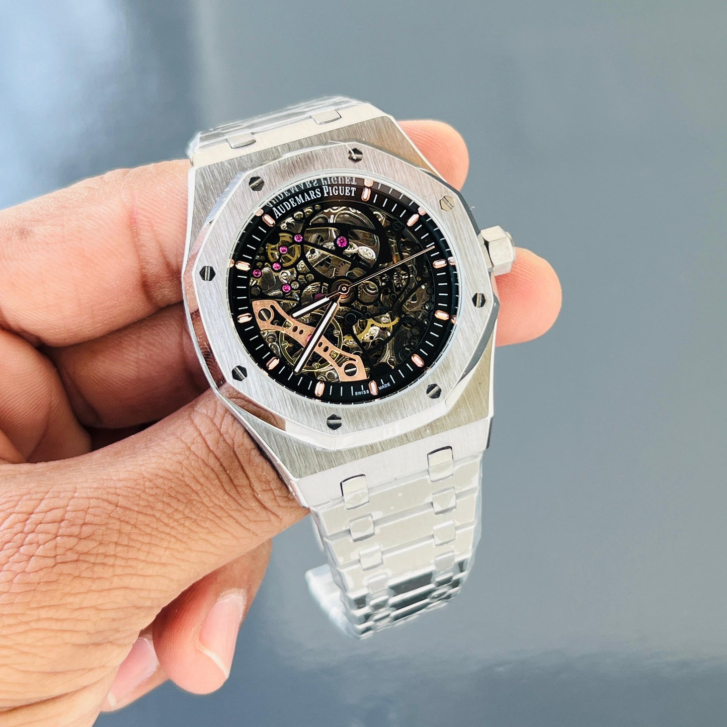Men's Royal Oak Skeleton Automatic Watch