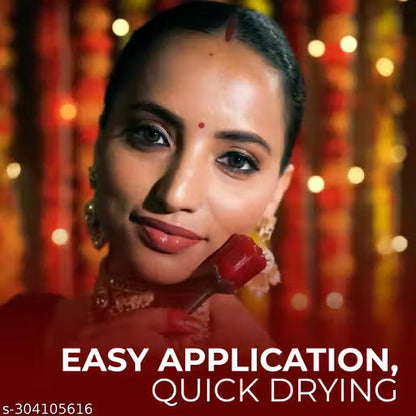 Shryoan Rose Liquid Smudge Proof &amp; Waterproof Maroon Sindoor