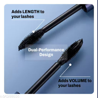 MARS 2in1 Volumizing and Lengthening Long Lasting MARS Mascara 15 ml (Black